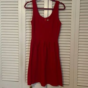 Banana Republic Red Dress with pockets, Holiday Christmas